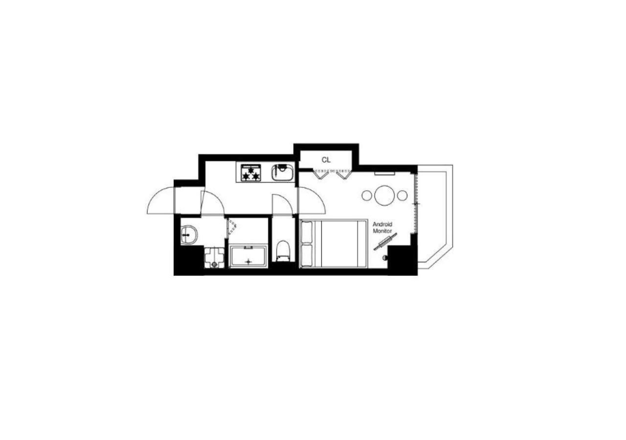Apartamento Grandia Shinsaibashi Osaka Habitación foto