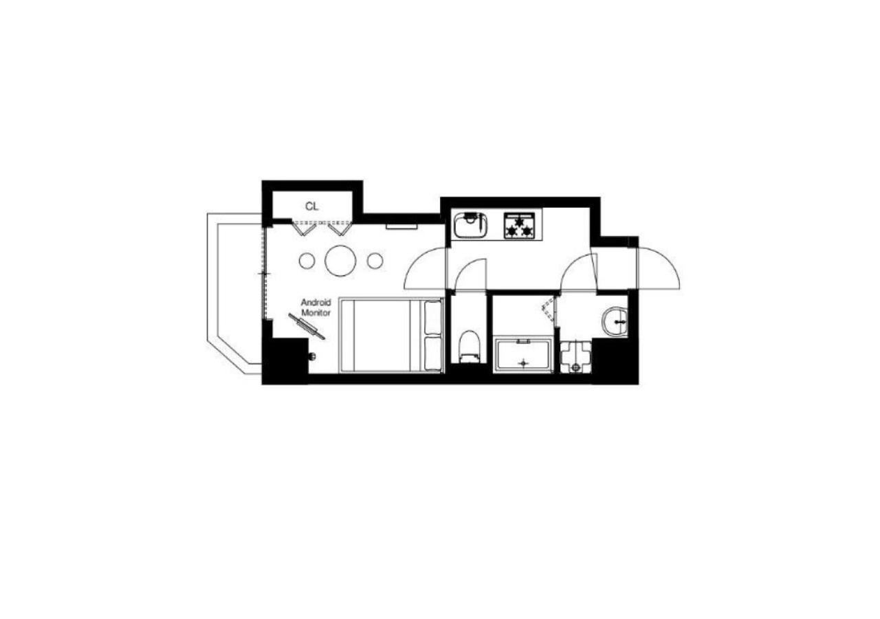Apartamento Grandia Shinsaibashi Osaka Habitación foto