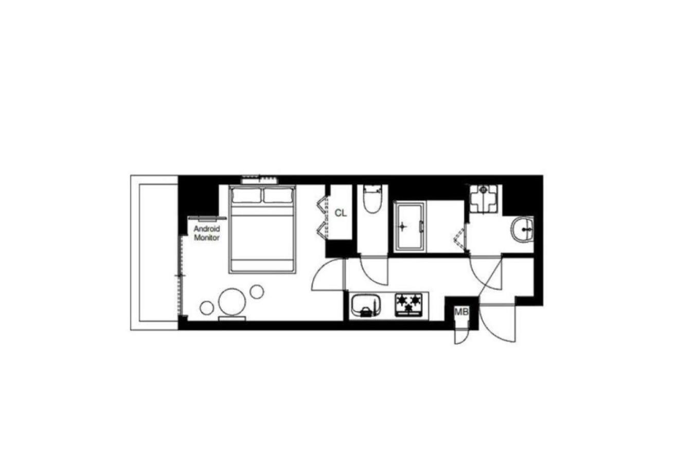 Apartamento Grandia Shinsaibashi Osaka Habitación foto